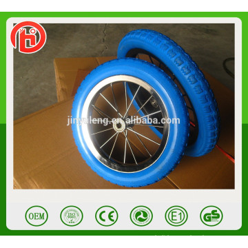 12/14 inches alloy PU foam child bicycle wheel ,kid bike wheel ,Baby carrier wheel